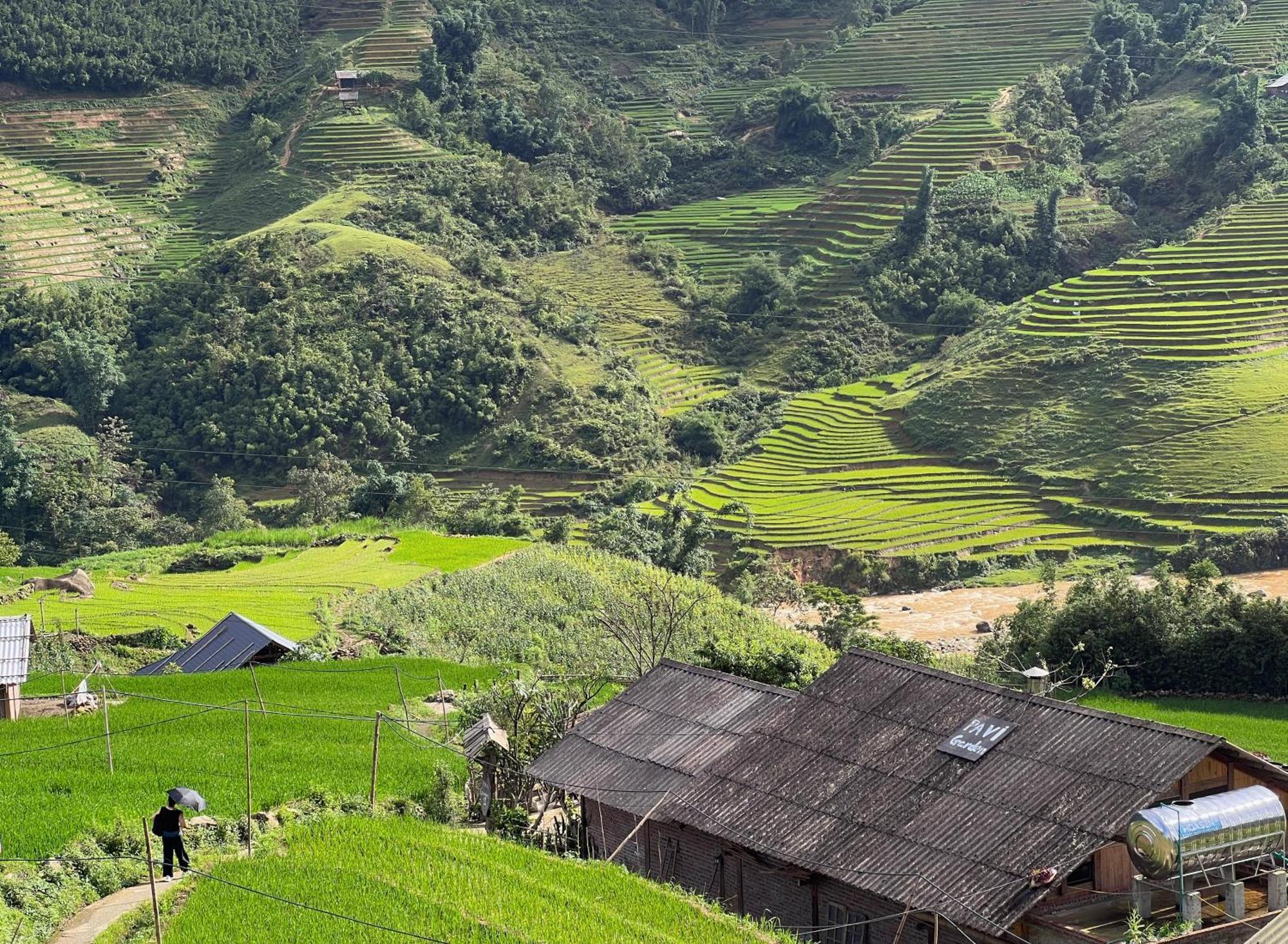 Apartamento Pavi Garden Sapa Exterior foto